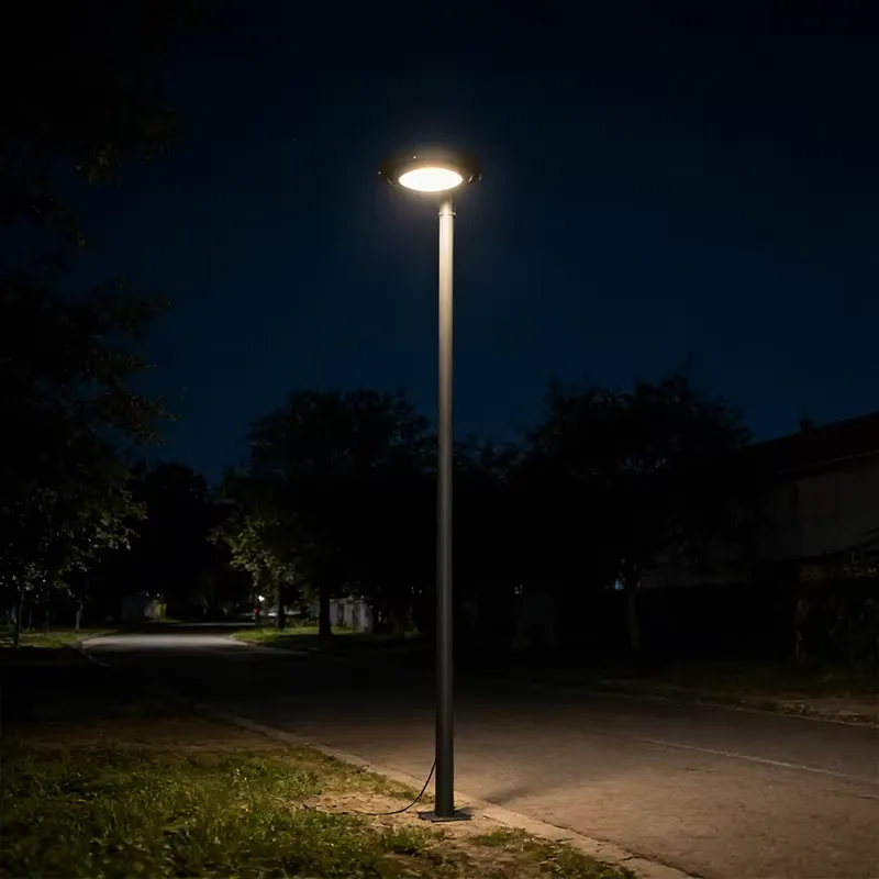 Outdoor Lighting Ip65 - Lampu Taman LED dengan Tiang Baja