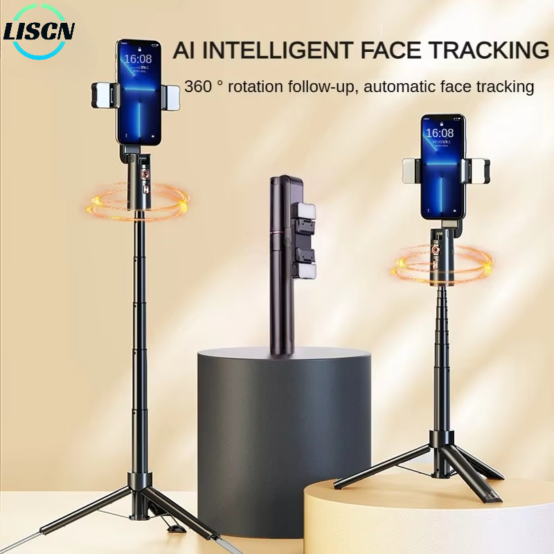 Outdoor Lighting Track - LISCN Tripod Pelacakan Wajah Otomatis Tongkat