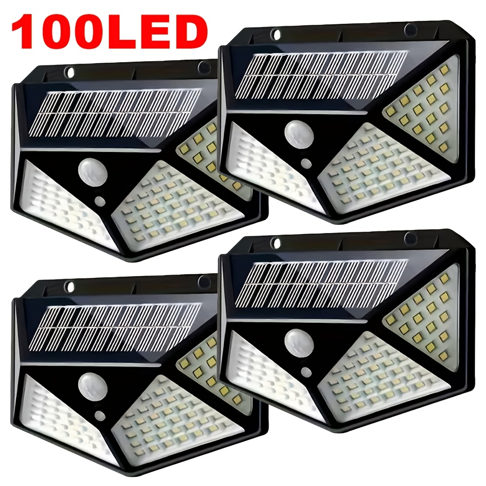 Outdoor Lighting Waterproof - Lampu Taman Tenaga Surya 100LED, Lampu