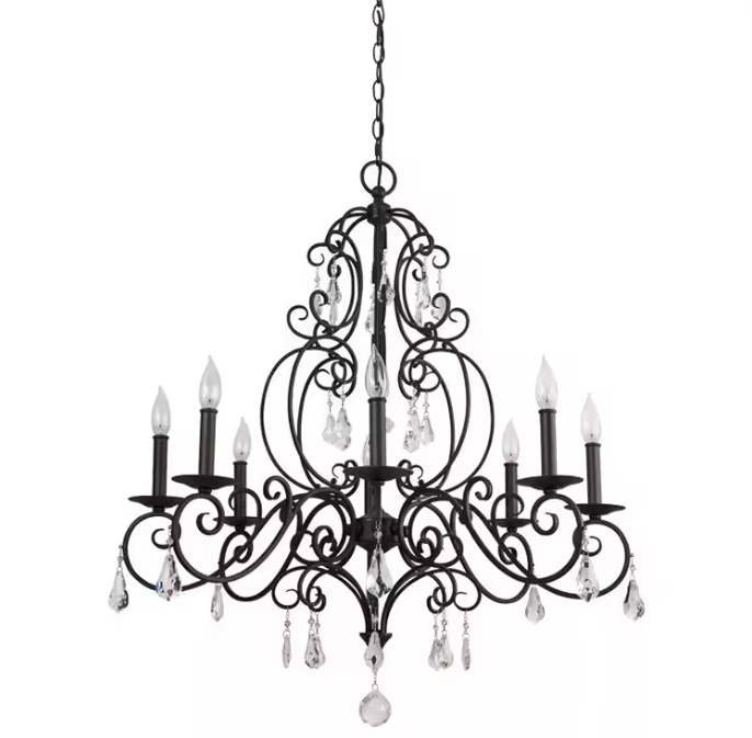 Outdoor Lighting Black - Lampu Gantung Elegan Zeal Lighting, Logam