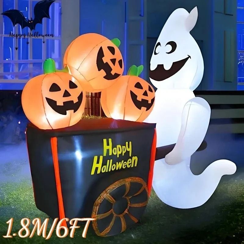 6FT Halloween Dekorasi Liburan - Outdoor Lighting Effects ulasan dan harga