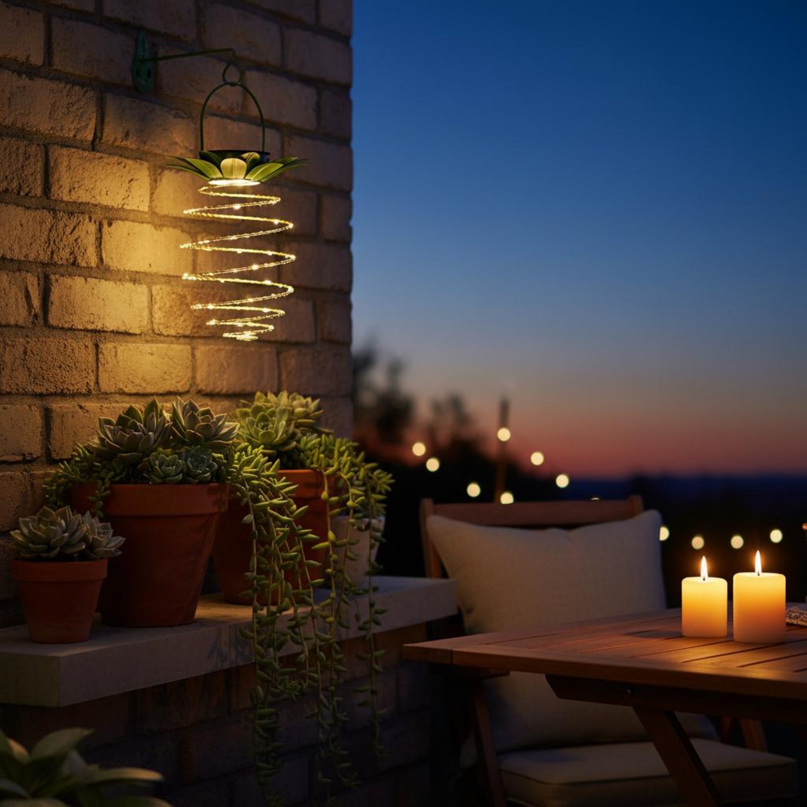 2 Buah Lampu Nanas Tenaga Sury - Outdoor Lighting And Landscape ulasan dan harga