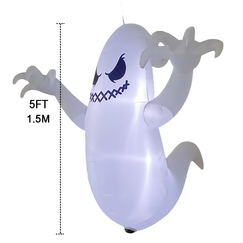 Model Hantu Tiup Halloween 5Ft - Outdoor Lighting Effects ulasan dan harga